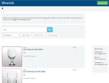 Tablet Screenshot of blueads.se